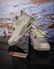 Jordan Sneakers Air Jordan 4 Retro Military Black
